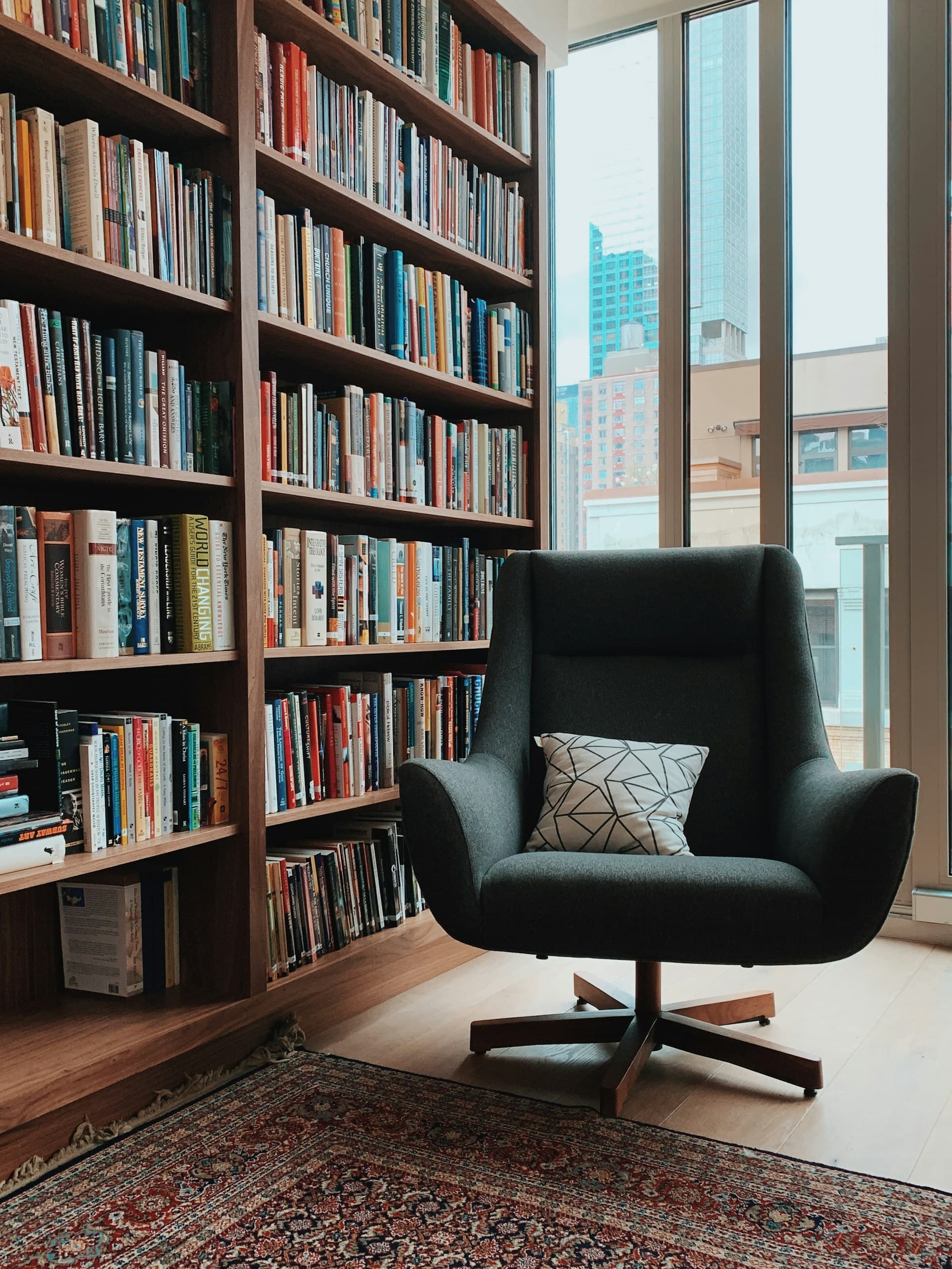 Biblioteca y sala de trabajo del Centro de Reflexiones Críticas
